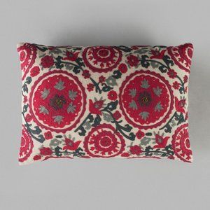 Good Earth Tashkent Bagh Embroidered Throw Pillow Cover